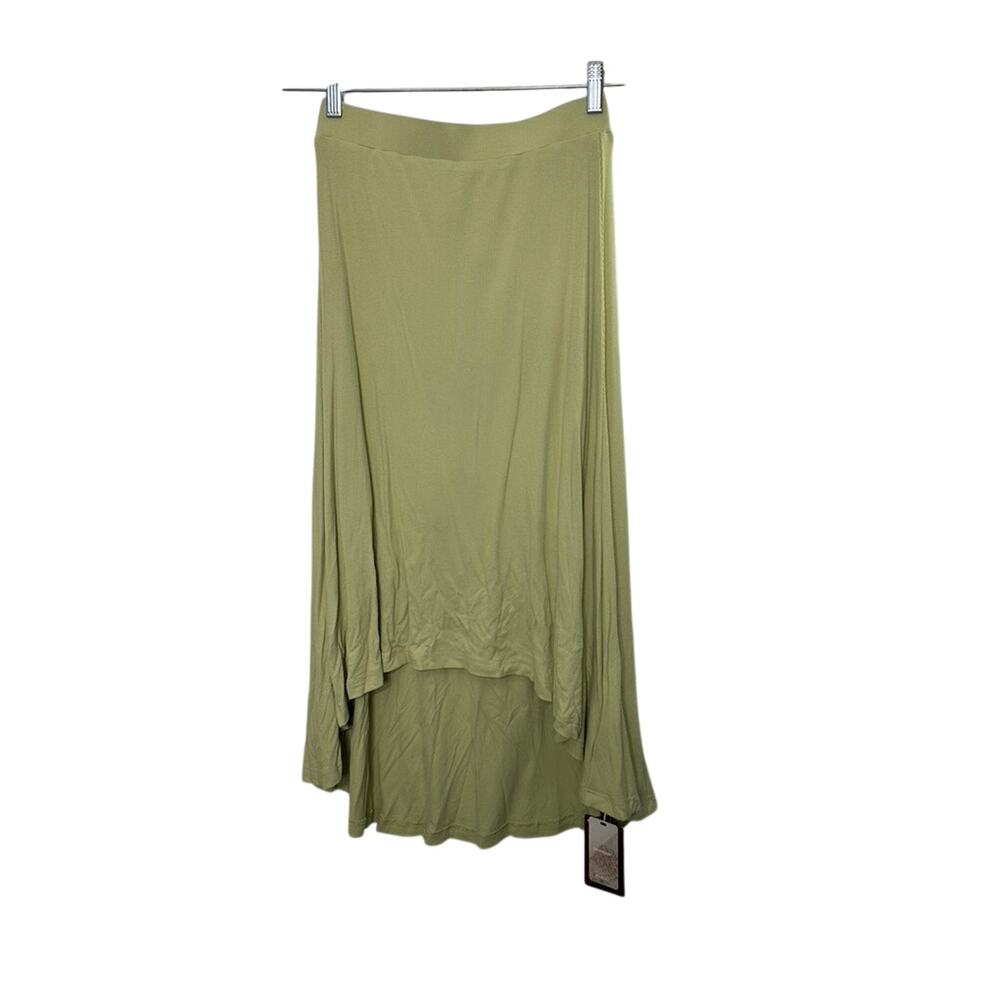 OGL Move High-Low Pull-On Ribbed Midi Skirt Women's Size XS New